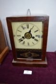 Mahogany Cased Mantel Clock (AF)