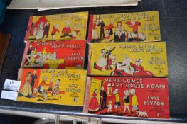 Six Enid Blighton Mary Mouse Books