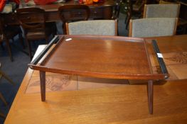 Folding Retro Mahogany Bed Tray