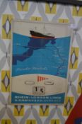 Vintage Shipping Advertising Calendar