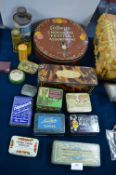 Sixteen Vintage Tins Including Tabloid Tea