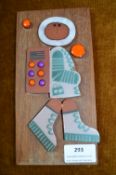Hornsea Pottery Muramic Spaceman Wall Decoration
