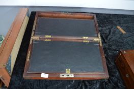 Victorian Mahogany Writing Slope