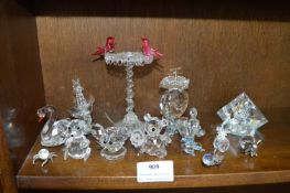 Swarovski Crystal Animals, etc.