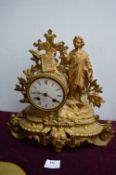 Decorative Continental Mantel Clock