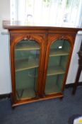 Victorian Mahogany Glazed Bookcase