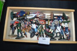 Box of Modern Del Prado Painted Lead Soldiers