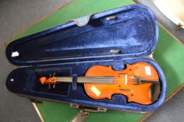 Half Size Violin with Case