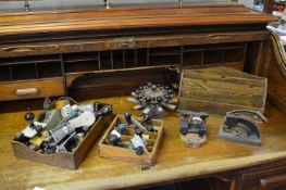 Shipping Office Sundries; Punches, Stamps, Letter Racks, etc.