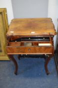 Victorian Walnut Ladies Writing Desk (AF)