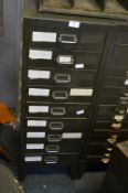 Nine Drawer Metal Office Filing Chest