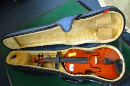Half Size Violin with Case