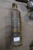 Vintage Brass Fire Extinguisher
