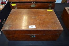 Small Victorian Mahogany Writing Slope (AF)