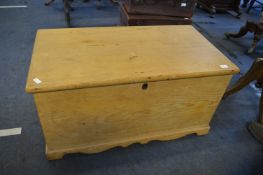 Victorian Pine Blanket Box