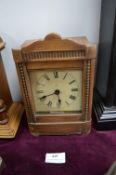Oak Mantel Clock