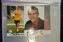 Signed Photographs: Jack Dee, Garry Lineker, etc.
