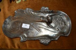 Reproduction Art Nouveau Dish