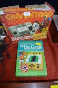 Grandstand 5000 Deluxe Video Sports Game plus Electronic Soccer Game