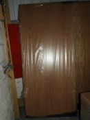 *Oak Faced Solid Wood Door (36,1/2