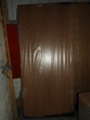 *Oak Faced Solid Wood Door (36,1/2