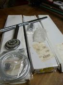 Three Ezio Slider Rail Kits with Hand Showers