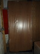 *Oak Faced Solid Wood Door (36,1/2