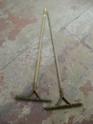 Two Lawn Blade Aerators