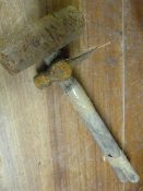 Short Handled Sledge Hammer and a Roofing Hammer