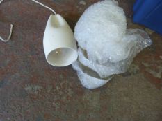 *Pair of Ceramic Ceiling Lights