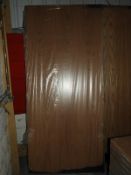 *Oak Faced Solid Wood Door (36,1/2