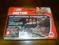 *Dekton 13pc Screwdriver Set