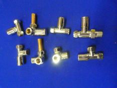 *Eight Radiator Valves