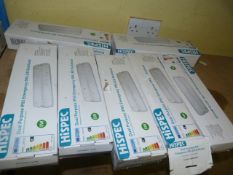 Seven Dual Purpose IP65 Emergency Bulkhead Lights