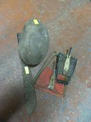 Two Fishing Stools, Rugby Ball & Machete