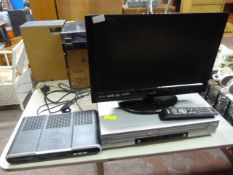 Logik TV, digibox & LG DVD Video player