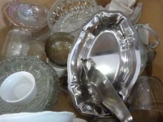 Box of Glassware etc.