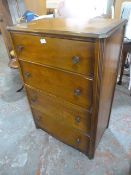 Vintage Four Drawer Chest