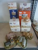 Collection of Lilliput Lane Houses