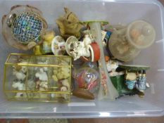 Box of China and Ornaments