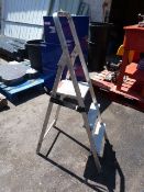 Two Tread Aluminum Decorators Steps