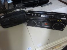 *Roberts RSR 50 and a Saisho RTR 202 Radio Cassett