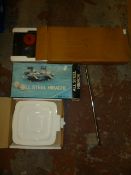 Quick Griddle, Barbecue/camping Grill, Bin Lid & Rail