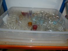 Large Quantity of Drinking Glasses (Box Not Includ