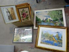 Box of Pictures and Frames