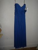*Size: 10 Electric Blue Bridesmaid Dress