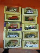 Ten Assorted Model Vehicles