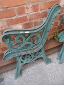 Pair of Cast Iron Bench Ends