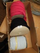 *Box of Braid and Lace Edging (As per Photograph)