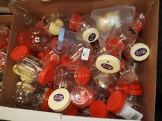 *Box of Plastic Lidded Containers